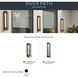 River Path LED 23 inch Olde Bronze Outdoor Wall, Large